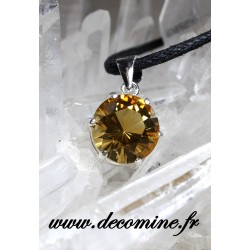 pendentif citrine madere...