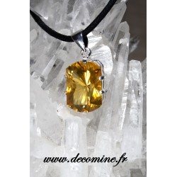 pendentif citrine madere...